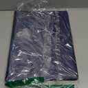 Pacific Mailer Padfolio Portfolio Leather Binder, Interview Legal Document Organizer, Business Card Holder Included Letter Sized Writing Pad [Blue, Piano Noir Faux Leather Matte Finish] (Padfolio (9.75" x 12.5" x 1"))