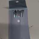 Travel Makeup Brush Set 7PCS Mini Size Premium Synthetic Fiber Foundation Blush Concealer Eyebrows Eye Shadow Angled brush Lip Make up Brush With Storage Bag 