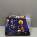 LEGO Technic Planet Earth and Moon in Orbit Building Set, Outer Space Birthday Gift for 10 Year Olds, Solar System Toy for Imaginative, Independent Play, Room Décor for Boys & Girls, 42179