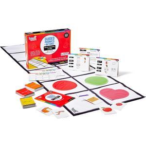 hand2mind Guided Phonics + Beyond Word Mapping Center, Units 1-3, Science of Reading Classroom Materials, Phonics Manipulatives, Phonemic Awareness, Elkonin Boxes, Kindergarten Classroom Must Haves