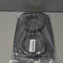 GORILLA GRIP Feeding Mat Bowl Set, 100% Waterproof BPA Free Silicone Base, 304 Stainless Steel Cat and Dog Bowls for Food and Water, Slip Resistant, High Edge, US Designed, Patent Pending, 1 Cup Gray