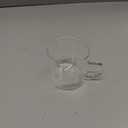 Espresso Cups, Glass Coffee Espresso Cups with Pour Spout, 4 oz, Clear, Set of 2 (Set of 2)