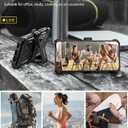 Case for Samsung Galaxy A13 5G: Military Grade Drop Proof Protection Rugged Protective A13 5G/4G Phone Cover with Belt Clip Holster Kickstand & Slide - Shockproof TPU Matte Textured Bumper - Black