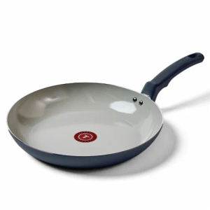 T-Fal Refresh Ceramic Nonstick Frying Pan 12 Inch Skillet, Oven Safe to 350°F, Stay-Cool Handle