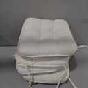 BETU White Chair Cushions for Dining Chairs Set of 4,3.5" Thick Kitchen Table Chair Pads with Ties,Non Slip Backing and Covers, Seat Cushion for Dining Room,Bar,Patio Chairs,16"X16"X3.5",White