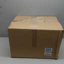 Amazon Basics Large Cat Litter Box with High Sides, Top Entry, Includes Scoop, 20.5 x 14.75 x 14.38 inches, Grey