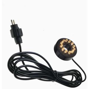 Replacement 12V Underwater 12-LED Lights Ring Submersible Fountain Pond Underwater Lights (Warm White)
