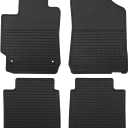 Car Floor Mats Custom Fit for Toyota Camry 2006-2011 Black Rubber Auto Floor Liners All Weather Protection Odorless