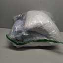 QUTOOL Cooling Pillow for Sleeping, CertiPUR-US Shredded Memory Foam Queen Pillow Set of 1, Cool Pillow for Hot Sleepers Adjustable Firm Pillow for Side, Back, Stomach Sleepers Soft Yet Support, White