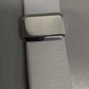 Minyee Magnetic Stretchy Band Compatible with Apple Watch Bands 38/40/41/42/44/45/46/49mm Women Men, Celtic Knot Soft Elastic Nylon Fabric Strap for iWatch Series 11 10 9 8 7 6 5 4 SE/Ultra 3 2 1 (White/Silver)