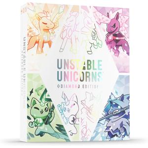 Unstable Games Unstable Unicorns Diamond Edition Card Game Up