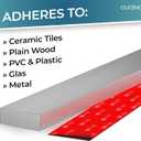 CUCINO Magnetic Knife Holder for Wall 16" - No Drilling incl. Self Adhesive Tape - Extra strong Magnet - Awarded Strip - Made of Stainless Steel