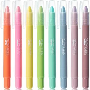 Mr. Pen- Gel Highlighters, 8 Pack Assorted Colors, No Bleed, Bible Markers
