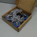 Stem Caster Wheels 2 Inch, Heavy Duty Threaded Stem Casters 4 Pack