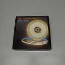 COB LED Strip Lights 32.8ft,3000K DC 24V Dimmable Warm White Flexible LED Rope Lights for Bedroom,with Remote and app Control LED Lights Strip for Living Room, Shelf, Cabinet