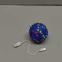 CAISHOW Electric Interactive Dog Toy Ball, Automatic Active Rolling Balls for Small Medium Dogs, Self Moving Bouncing Jumping Rechargeable Funny Pet Toys for Boredom Puppy Cat Kitten Indoor Outdoor (Vibrating Ball Blue)