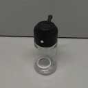 16oz/470ml Glass Olive Oil Sprayer for Cooking - 2 in 1 Olive Oil Dispenser for Kitchen Gadgets, Air Fryer, Salad, and BBQ (black)