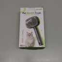 Pecute Cat Steam Brush, Self-Cleaning Steam Cat Brush with 2 Water Spray Modes, Large Capacity Tank, Steaming Renu Dog Brush for Shedding Massaging Grooming, Cool Mist Only (Green)