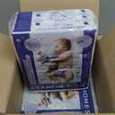 The Honest Company Comfort Dry Disposable Overnight Diapers for Sensitive Skin, Hypoallergenic, Baby Cozy Cloud and Star Signs Design Club Box Size 5 (27 Lbs) 40 Count