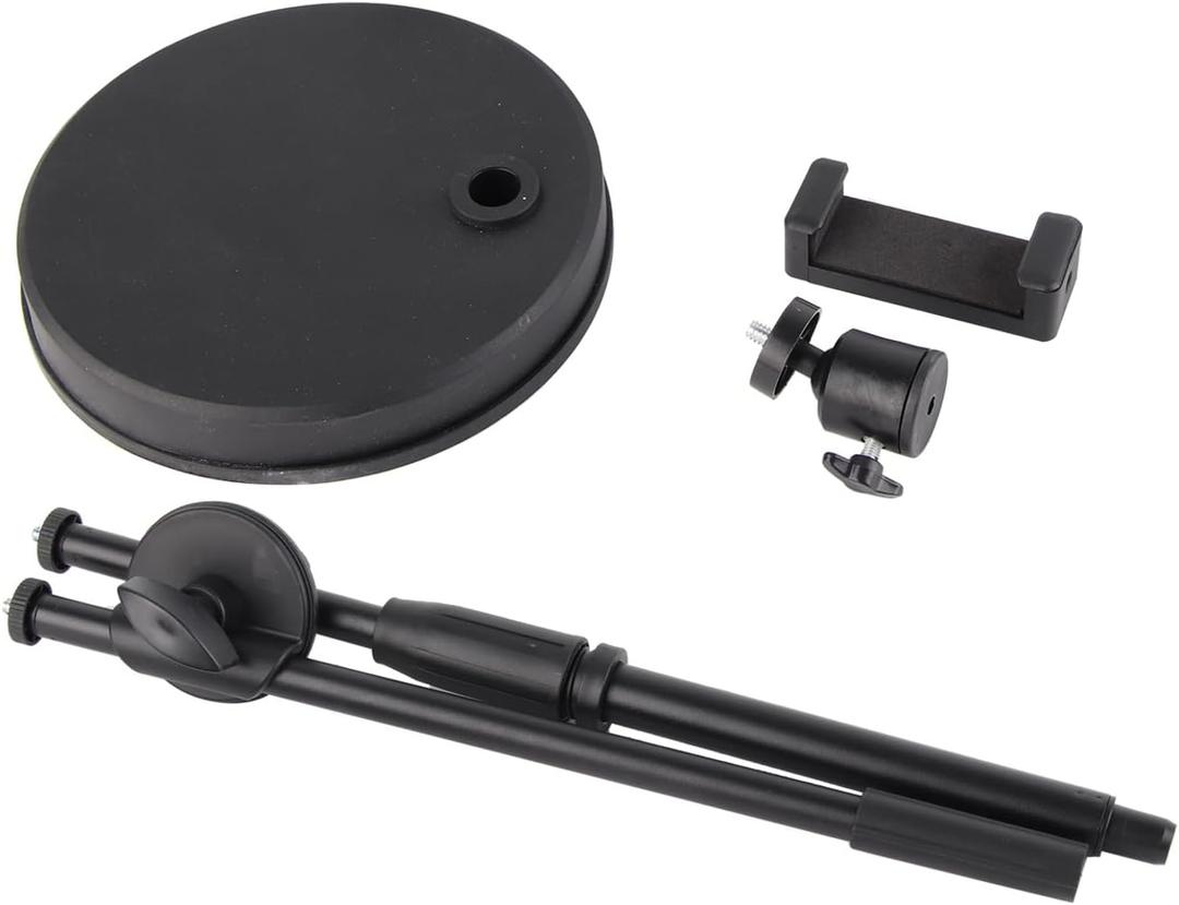 Desktop Photography Phone Holder, Adjustable Camera Desk Mount Bracket Arm Bracket Stand for Photo Video Fill Light for Filming,Cooking and Recording