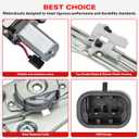 BDFHYK 751-649 Power Window Regulator with Motor Front Right Passenger Side for Fiat 500 2012-2019| 52060971, 51876269, 68070267AC | 2012 2013 2014 2015 2016 2017 2018 2019 12 13 14 15 16 17 18 19