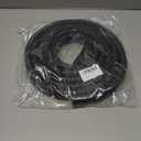 Heavy Duty Automotive Door Weather Stripping 10Ft Car Door Rubber Edge Trim Seal Strip Gasket with Side Bulb for Car Bus Camper Boat RV Truck Doors