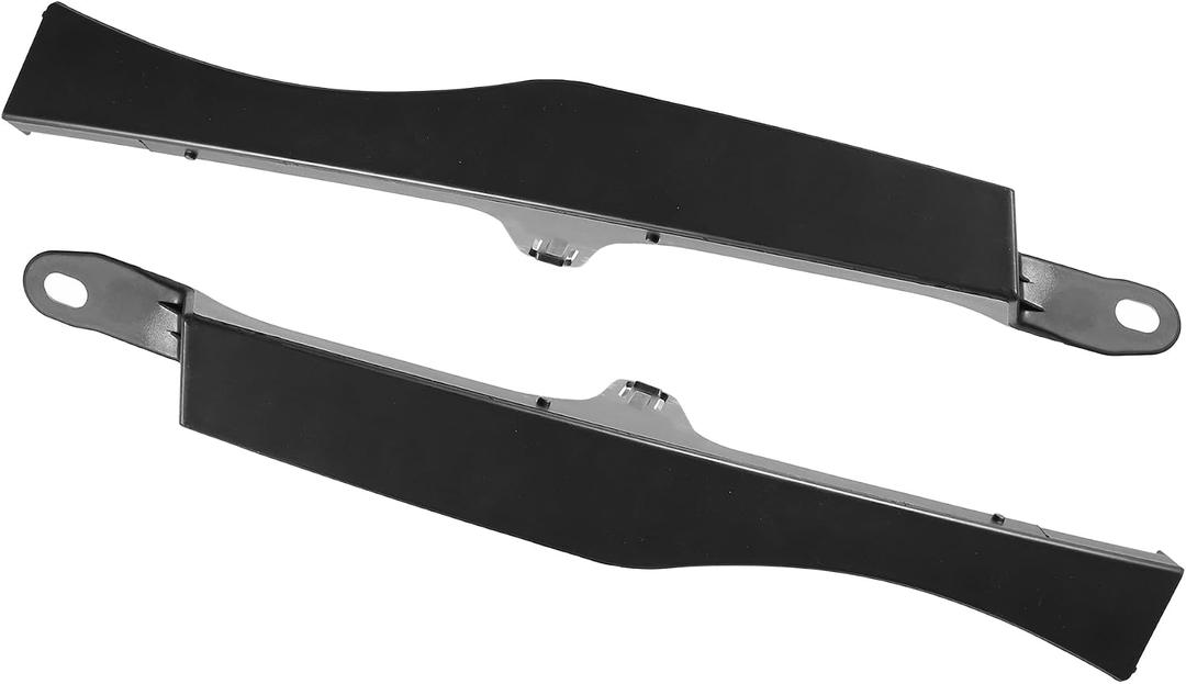 X AUTOHAUX Pair Front Lower Headlight Bumper Grille Filler Driver Passenger Side for Toyota Tacoma 2005-2011 5251204901 5251304901 Headlight Filler Trim