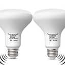 LUXON 9W BR25 Radar Motion Sensor Light Bulbs, Detector Dusk to Dawn 90W Equivalent,Smart Led Lamp Lighting,Indoor Outdoor Auto On/Off E26 Base Soft White 2700K