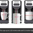 ST-550 4-in-1 Espresso Capsule Coffee Machine, Single Serve Coffee Maker for K*Cup/Nespresso/Dolce Gusto/Ground Coffee, 19Bar, 1L, Silver