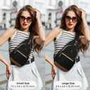 Small Crossbody Purses Bags for Women Men Travel, Chest Sling Bag Women Casual Cross Body Bag for Woman Sling Backpack