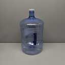 Brio B.P.A. Free 5 Gallon Plastic Crown Cap Reusable Water Bottle Container
