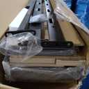 Twin Size Daybed with Storage Drawers and LED Light, Linen Twin Bed Frame with Charging Station and Storage Headboard, Sofa Bed for Living Room Bedroom Guest Room, Wood & Metal Frame (79.5"L x 45.3"W x 36.2"H)