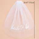 Bride to Be Sash Veil Bachelorette Party Accessories, Bridal Shower Decorations, Engagement Gifts for Bride