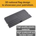 Center Console Compartment Cover Compatible With Ford F150 2021-2025 & Lightning XLT 2022-2024, Front Interior Storage Cubby Hidden Pocket Panel (For Open Pocket in Front of Shifter) (USB Hole)