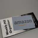 Fullicon Extra Large Weekly Pill Organizer 4 Times a Day, XL Large Pill Box, 7 Day Medicine Organizer, Pill case for Vitamin/Fish Oil/Supplements (Black)