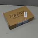 Ravinte 25 Pack Solid 3 Inch Center to Center Slim Square Bar Drawer Handles - Cabinet Hardware in Matte Black - Kitchen Handles and Pulls