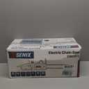 SENIX Electric Chainsaw, 14" Corded Chainsaw,10 Amp Chain Saw for Wood Cutting, Tree Trimming, Garden Tool for Pruning, Branch Cutting, Yard, Fathers Day Gift for Men,Gardener, CSE10-L