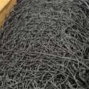 Baseball Batting Cage Nets, ONLY NET, 12'H x12'W x 55'L Baseball and Softball Cage Netting, 1.88" Mesh, Professional Fully Enclosed Heavy Duty PE Hitting Cage Net with Door, Without Poles