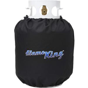 Flame King Propane Tank Cover for 20-lb Cylinders - for Outdoor and Indoor Use