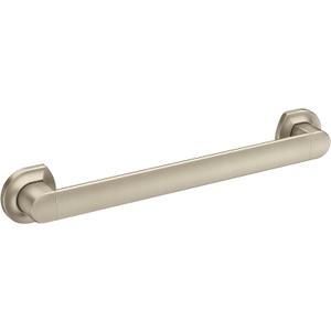 Moen Genta Brushed Nickel 18" Bathroom Grab Bar