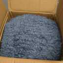 Woolrich Burlington Berber Blanket Super Soft, Cozy Lightweight Cover with Luxurious Velvet Binding, Modern Trendy All Season Bedspread Bedding-Set, Full/Queen: 90x90, Blue