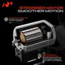 A-Premium Front Right Passenger Side Door Lock Actuator Compatible with Toyota Sequoia 2001-2007, Tundra 2004-2006
