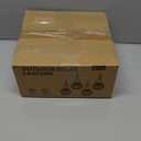 Solar Lanterns Lights Waterproof: 4 Pack Metal Hanging Outdoor Lights for Garden Yard Patio - Warm LED Tabletop Pathway Tree Decor - Birthday Christmas Gifts for Women Mom 2025