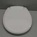 Brondell Bidet Toilet Seat Non-Electric Swash Ecoseat, Fits Elongated Toilets, White - Dual Nozzle System, Ambient Water Temperature - Bidet with Easy Installation