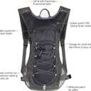 Unigear Hydration Pack Backpack with 70 oz 2L Water Bladder for Running, Hiking, Cycling, Climbing, Camping, Biking