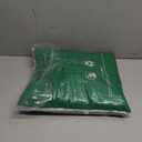 JELLYMONI Cotton Duvet Cover Queen Size - Green Striped Comforter Cover with Button 100% Washed Cotton 3PCS Breathable Soft Solid Bedding Set Duvet Cover 90×90in & 2 Pillowcases (NO Comforter)