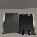 Dunwell 9x12 Presentation Book (Black), 24-Pocket Folder with Plastic Sleeves, Displays 48 Pages pf 9 x 12 or A4 Documents, Certificates, Keepsakes, Kids Art, Acid-Free Poly Portfolio Binder