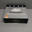 Heated Blanket Electric Blanket Throw - Fast Heating Blanket Throw Double Sided Sherpa Ultra Soft Cozy with 6 Heating Levels & 1-4 Hours Auto Off, Machine Washable, 50 x 60 Inches, Grey