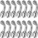 14 PCS Hydraulic Fittings 3/4" Hose x 3/4" JIC 37 Female 90 Elbow | Single Wire Braid Hydraulic Hose Repair Kit for Agriculture, Construction & Industrial Equipment