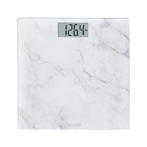 Taylor Digital Glass Bath Scale-Marble